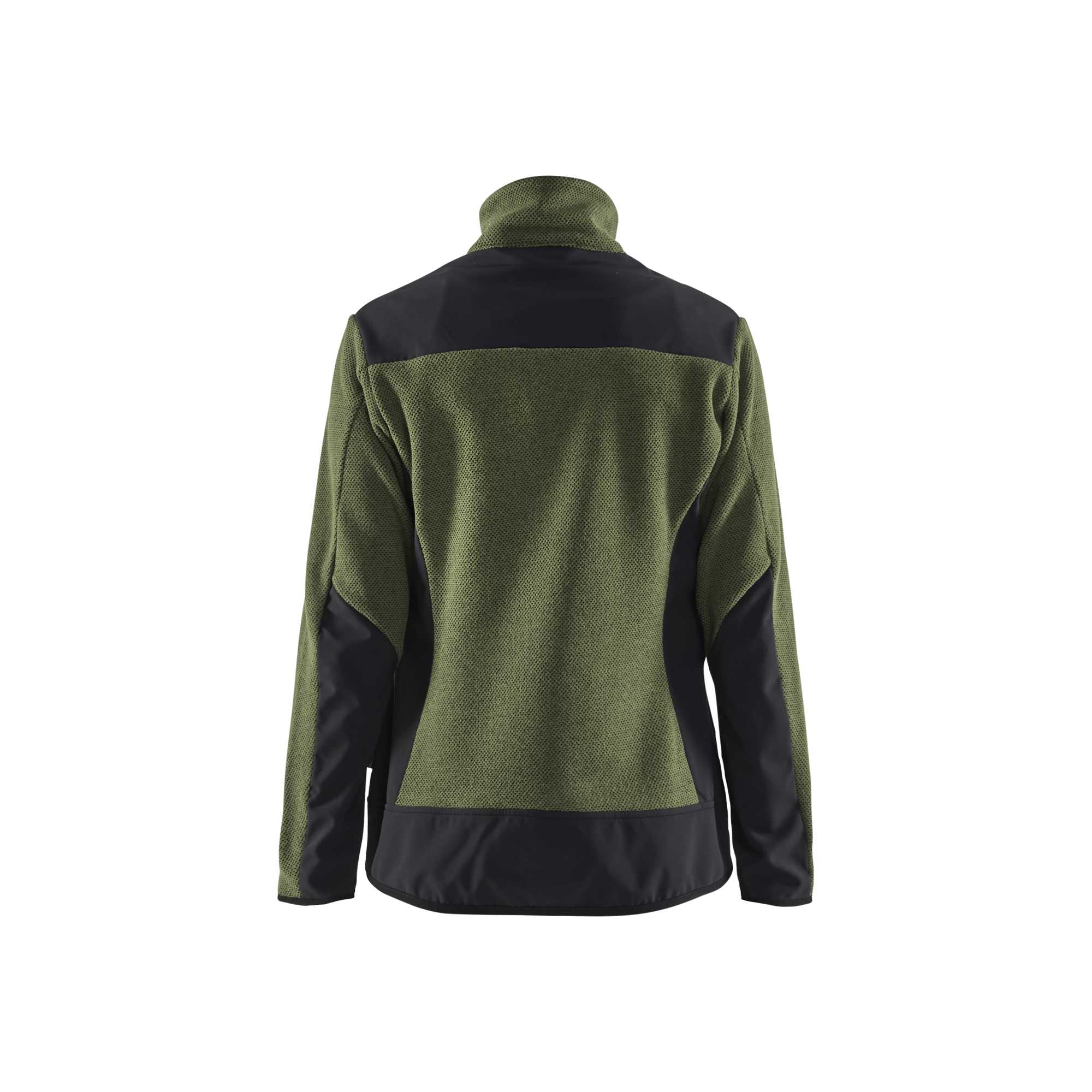 BLAKLADER 59432536 Women's Knitted Jacket with Softshell Work Jacket WOMEN - Stretch Fabric